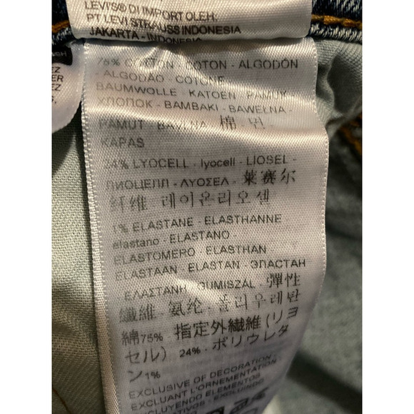 Levi's Mens 541 Classic Straight Jeans Blue Stretch Pockets Denim 31 X 30 - Picture 9 of 9